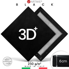 3D+ Schwarze Leinwand PROFI auf Keilrahmen | verschiedene Größen — Bild 18