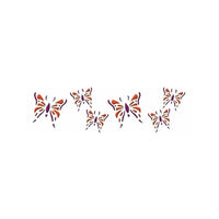 3D-Schablone Schmetterlinge 13x40 cm — Bild 1