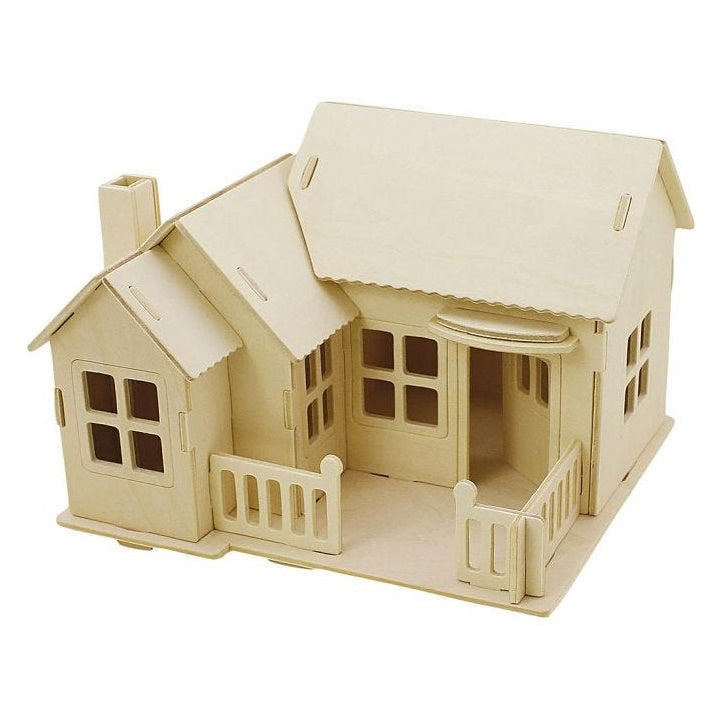 3D Sperrholz Haus Bausatz — Bild 2