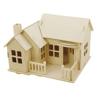 3D Sperrholz Haus Bausatz — Bild 1