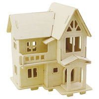 3D Sperrholz Haus Bausatz — Bild 2