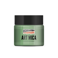 Pentart Art Mica Effekt-Mineralpulver golden green 9 g