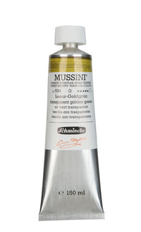 Schmincke MUSSINI Ölfarben 150 ml – 534 Lasurgoldgrün