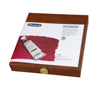 Schmincke MUSSINI Ölfarben-Holzkasten-Set, 10 x 35 ml