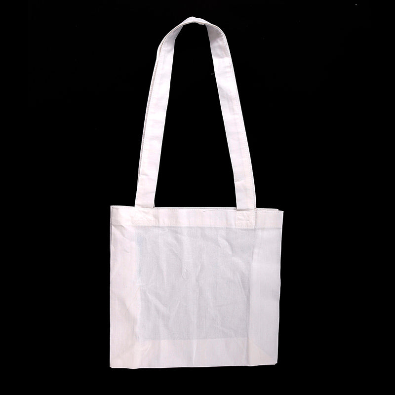 Weiße Baumwolltasche – 29 x 9 x 27 cm