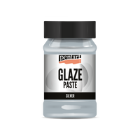 Pentart Junior Paints Glasurpaste 100 ml – Silber
