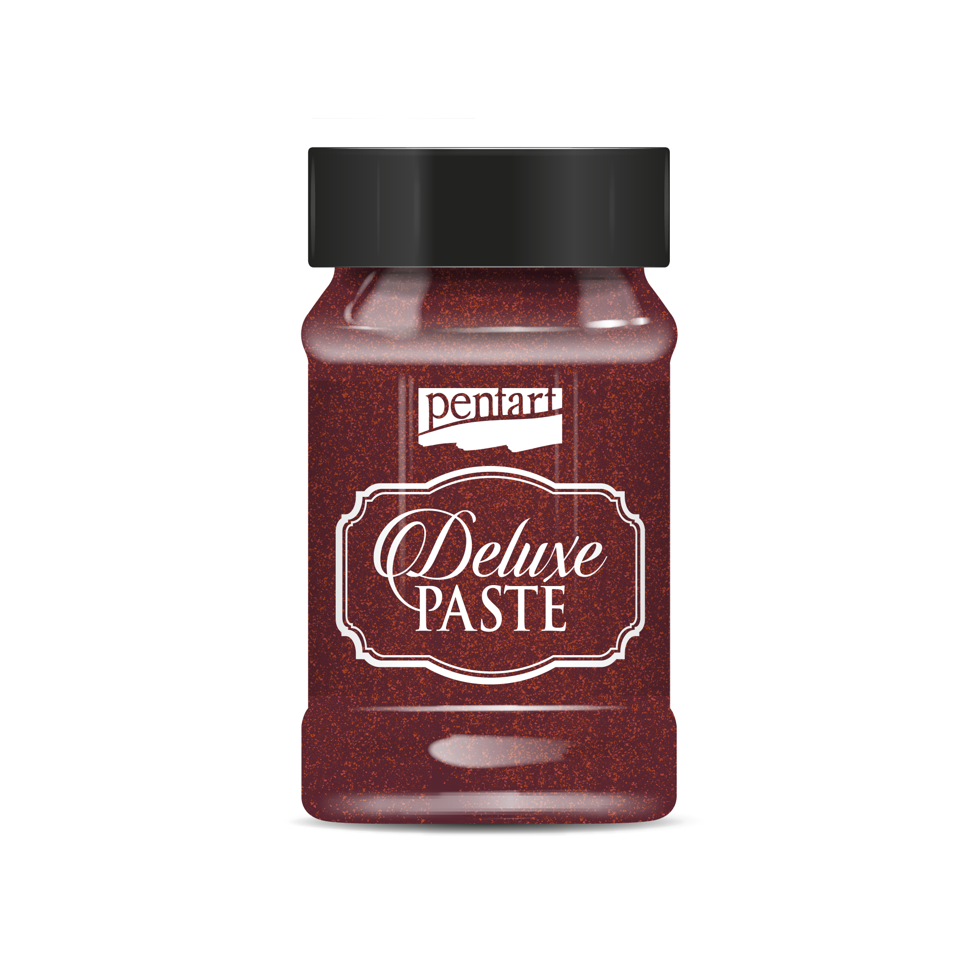 Pentart Deluxe Paste 3D-Effektpaste 100 ml – Bordeaux-Gold