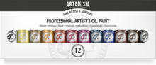 Artemisia Ölfarben-Set 20 ml – 12 x