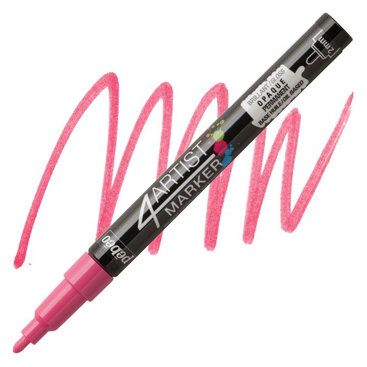 4ARTIST MARKER Pébéo auf Ölbasis 2 mm – Rosa