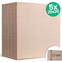 5er-Set NATURE ECO Malerei Leinwände — Bild 2