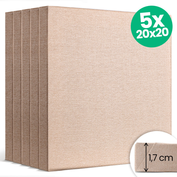 5er-Set NATURE ECO Malerei Leinwände — Bild 2