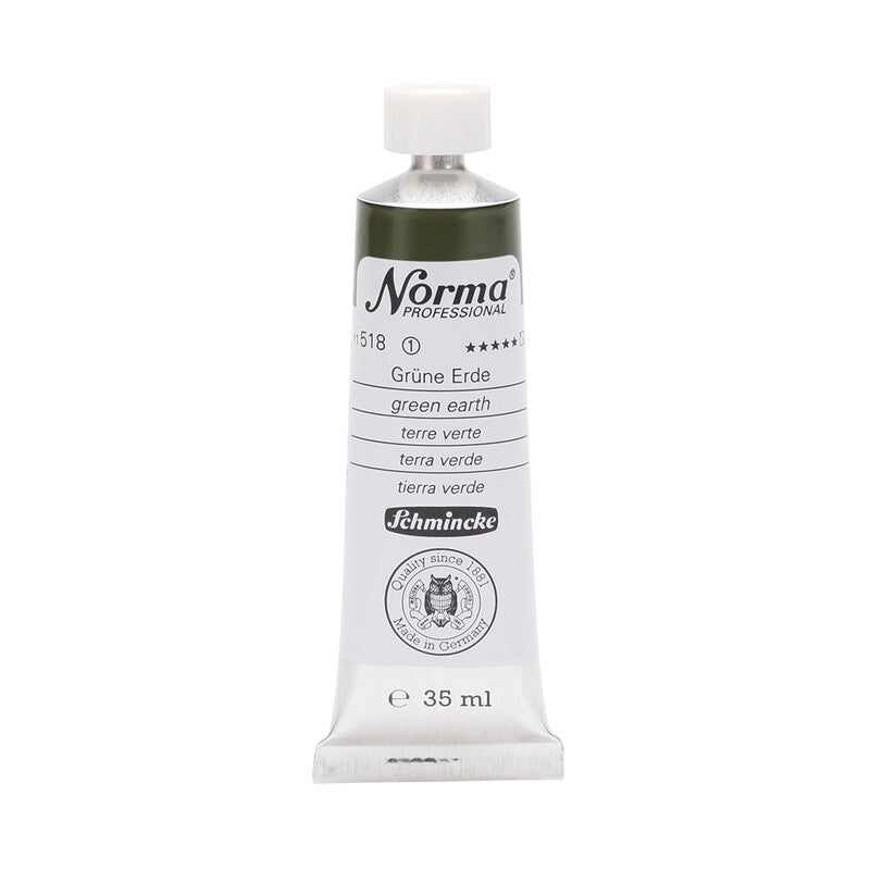 Schmincke Norma Professional Ölfarben 35 ml – 518 Grüne Erde