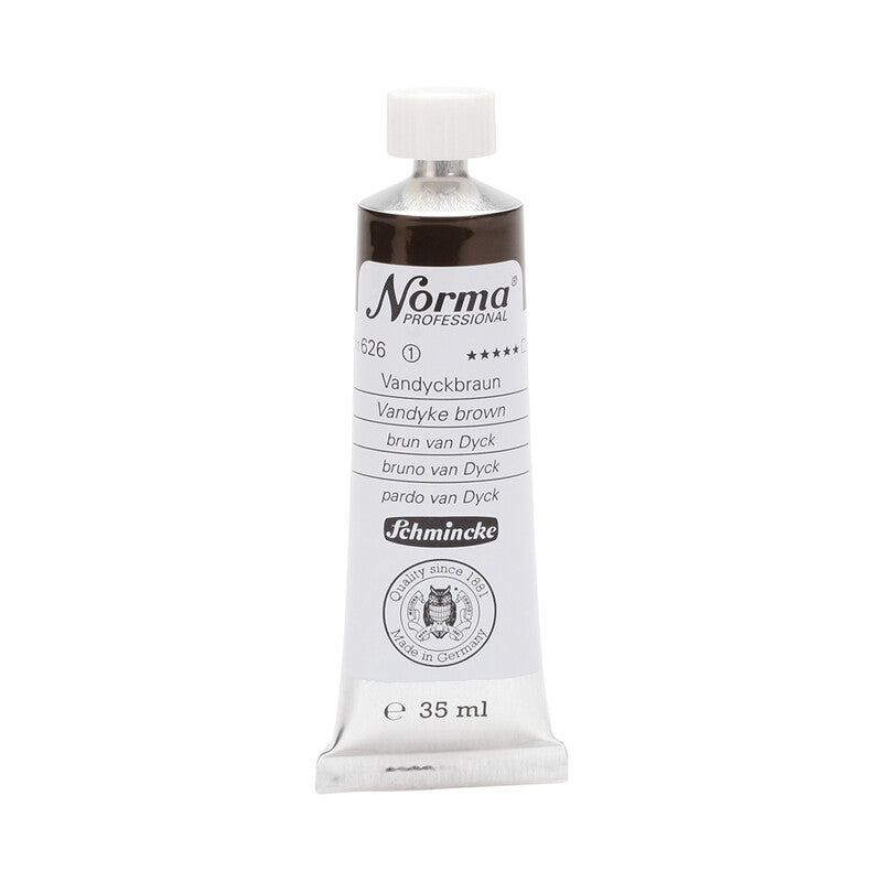 Schmincke Norma Professional Ölfarben 35 ml – 626 Van-Dyck-Braun