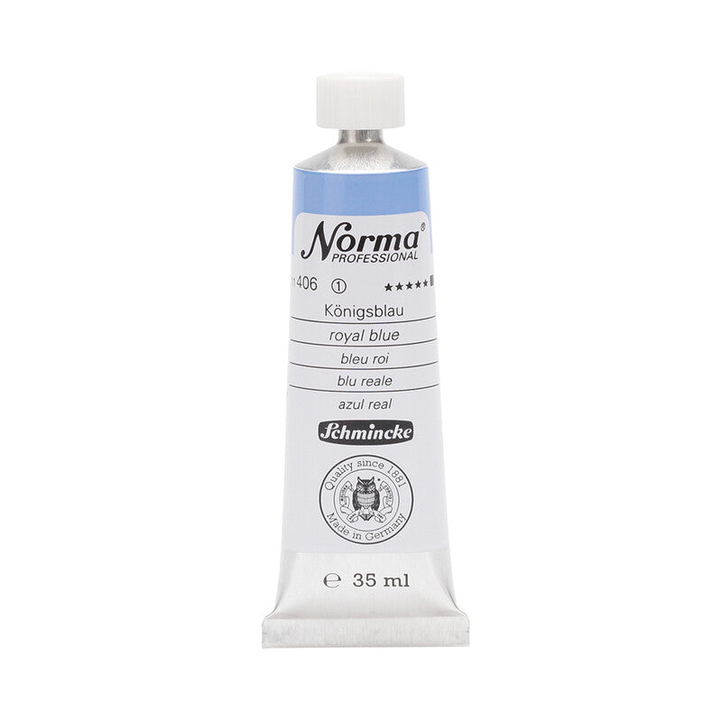 Schmincke Norma Professional Ölfarben 35 ml – 406 Königsblau