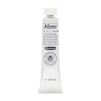 Schmincke Norma Professional Ölfarben 120 ml – 118 Zink-Titanweiß