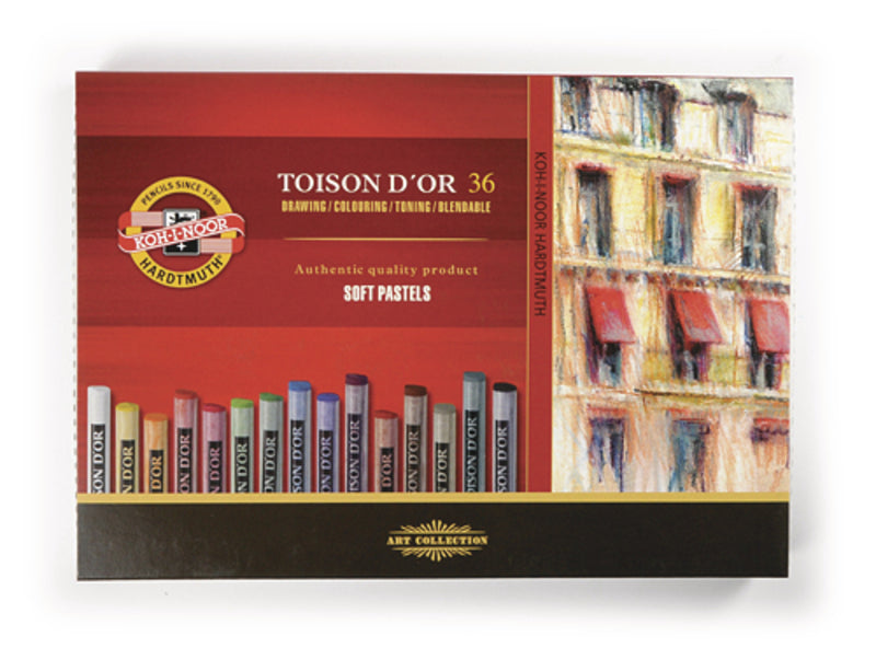8515 Trockenpastellkreiden TOISON D OR 36St. — Bild 1