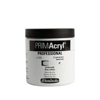 Schmincke PRIMAcryl Professional Acrylfarben 237 ml – 100 Zinkweiß