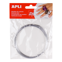 Modellierdraht APLI 1,5 mm × 5 m – Silber