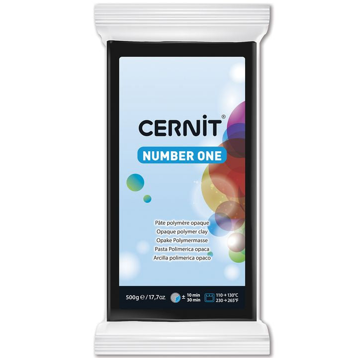 CERNIT Number One Polymerton 500 g – schwarz