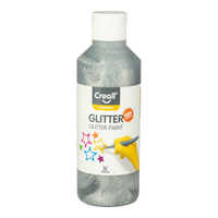 Glitzerfarbe Creall Glitter 250 ml - Silber