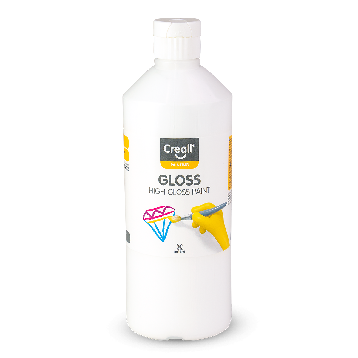 Glänzende Polyvinylfarbe Creall Gloss 500 ml