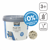 Modelliersand Creall Play it! 750 g im Eimer – Natur