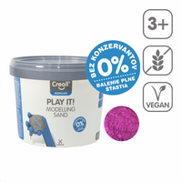 Modelliersand Creall Play it! 750 g im Eimer – Violett