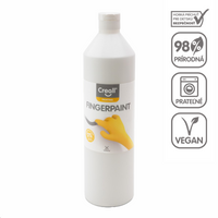 Creall Fingerfarbe - 750 ml – Weiß