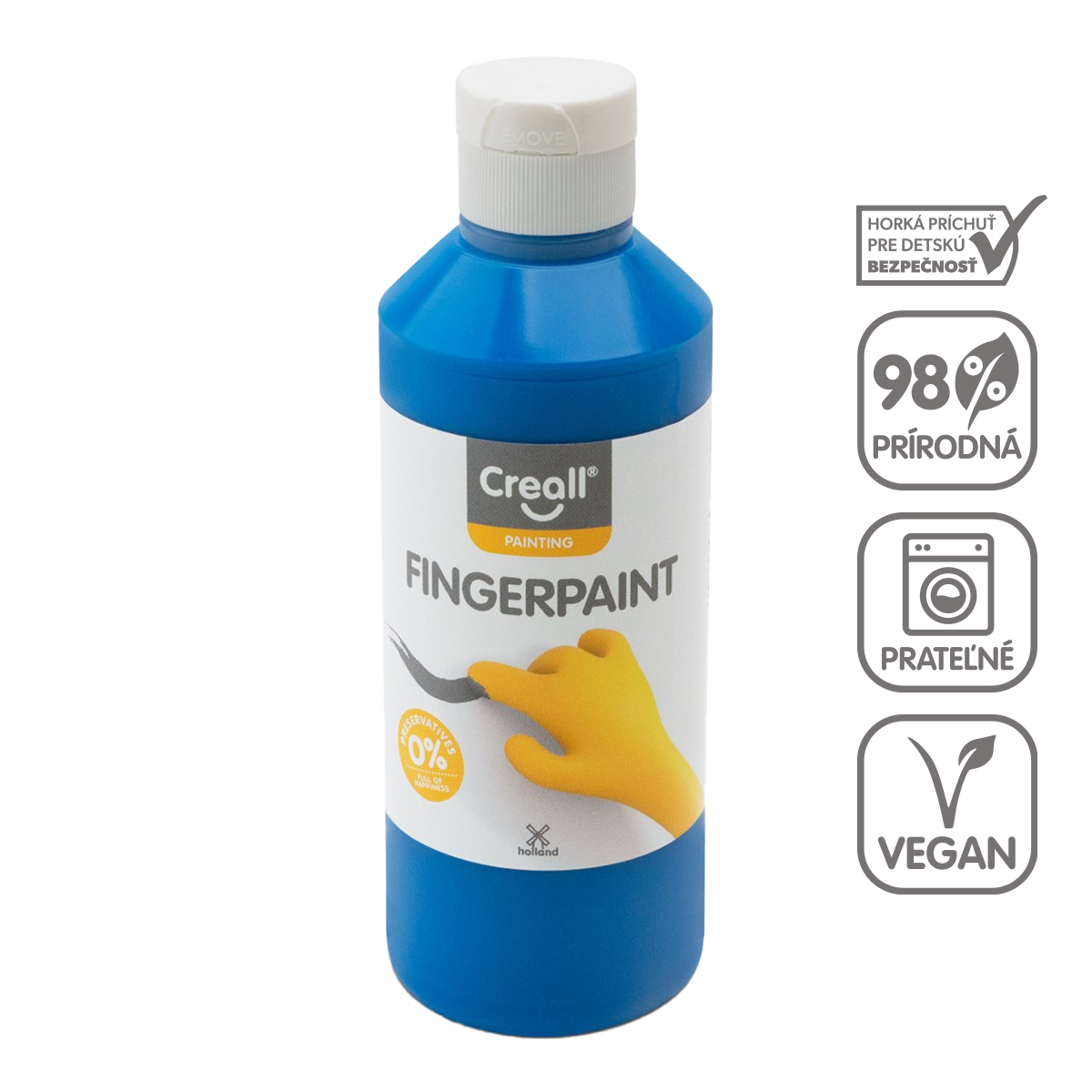 Creall Fingermalfarbe 250 ml – Blau