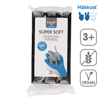 Knetmasse Creall Super Soft 500 g – Schwarz