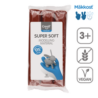 Knetmasse Creall Super Soft 500 g – Braun