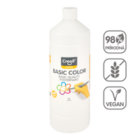 Tempera-Malfarbe Creall 500 ml – Weiß