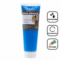 Acrylfarbe Molenaer 250 ml – Blau