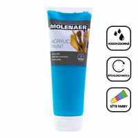 Acrylfarbe Molenaer 250 ml – Türkis