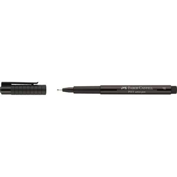 Faber-Castell PITT Artist Pen F - verschiedene Farben – 199 schwarz