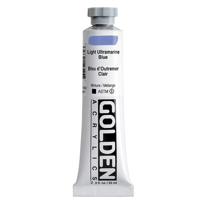 GOLDEN Heavy Body Acrylfarbe 148 ml – 1566 helles Ultramarinblau