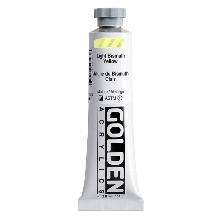 GOLDEN Heavy Body Acrylfarbe 148 ml – 1574 Bismut hellgelb