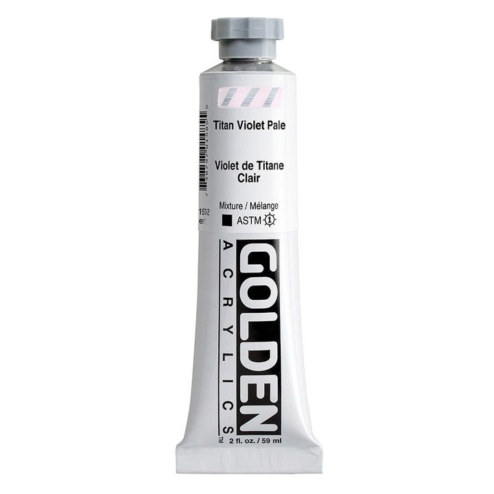 GOLDEN Heavy Body Acrylfarbe 59 ml – 1573 Titanviolett hell