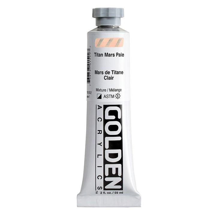 GOLDEN Heavy Body Acrylfarbe 59 ml – 1576 Titanmars hell