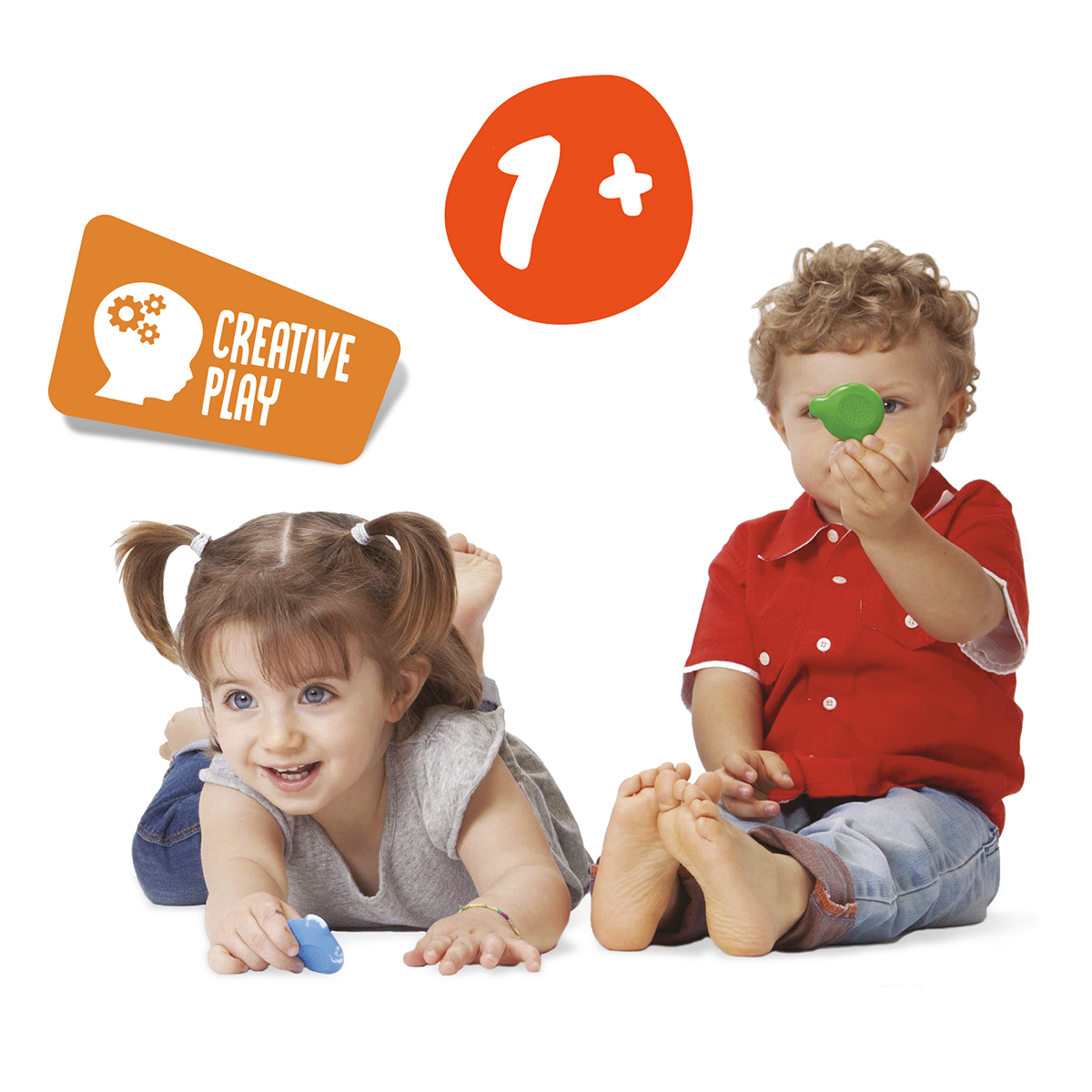Carioca Wachsmalstifte Baby Wild 2+, 8 Stk.