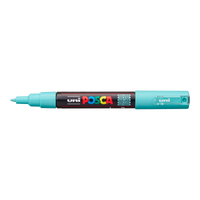 UNI POSCA PC-1M Marker 0,7 - 1 mm – azúrová (P6)