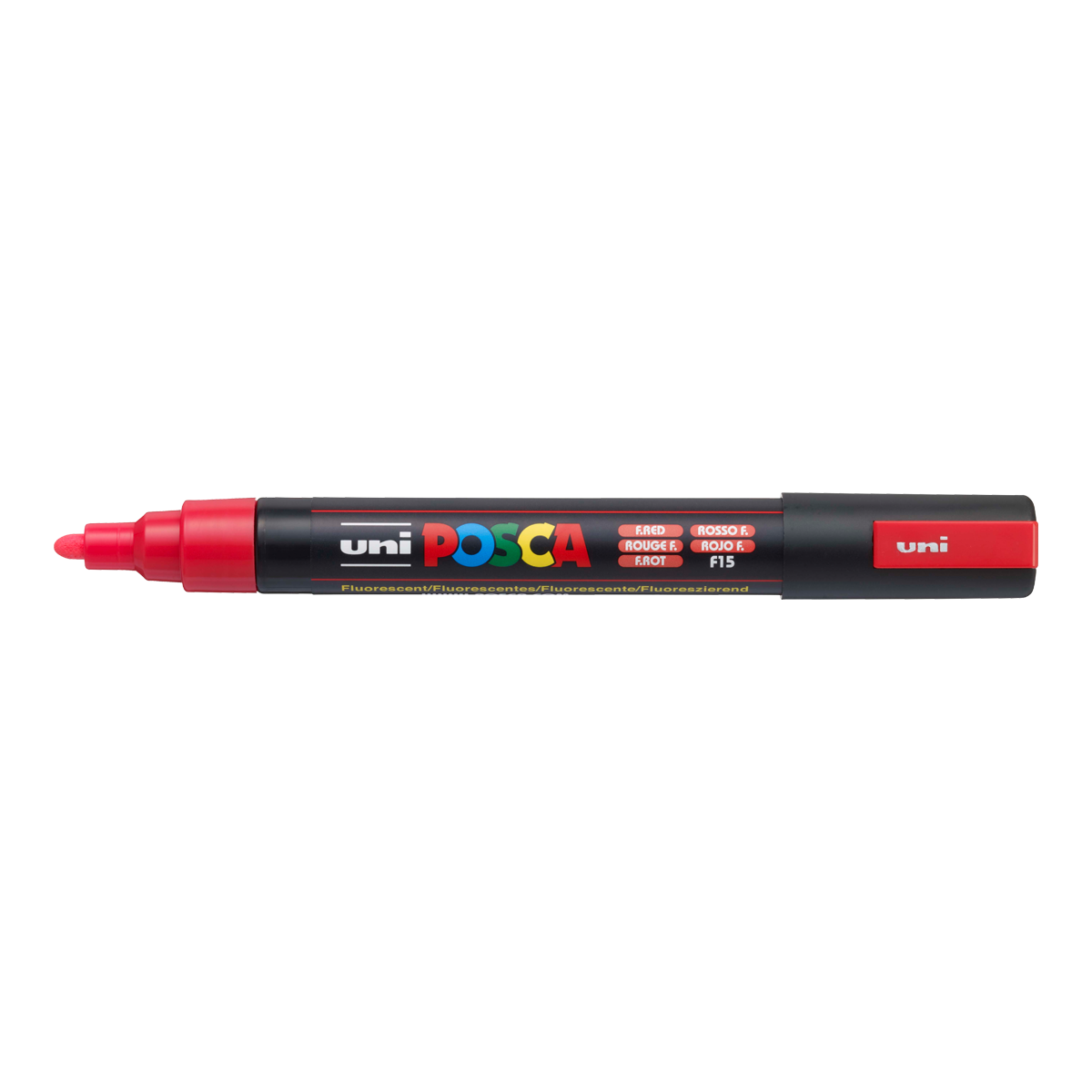 Posca Acrylmarker PC-5M, 1,8 - 2,5 mm, Fluo-Rot (F15)