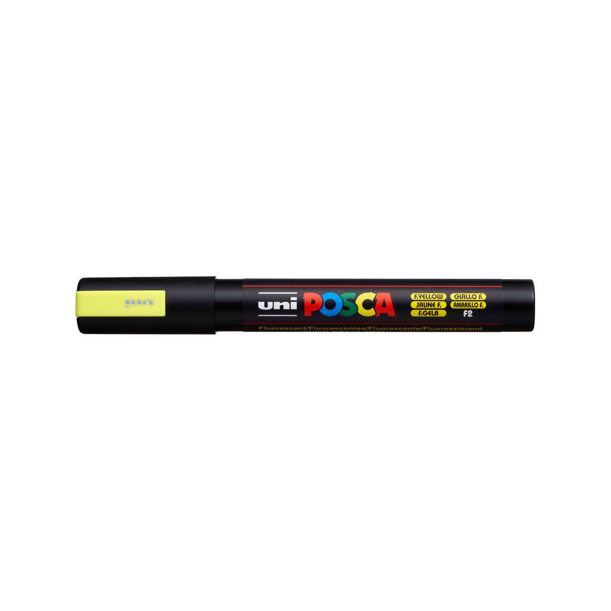Posca PC-5M Acrylmarker, 1,8 – 2,5 mm, Fluo-Gelb