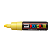UNI POSCA Marker PC-7M 4,5 – 5,5 mm – žltá (2)