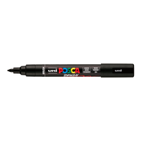 Posca Marker PC-5BR, 1 - 4 mm, Schwarz