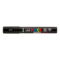 Posca Marker PC-5BR, 1 - 4 mm, Schwarz
