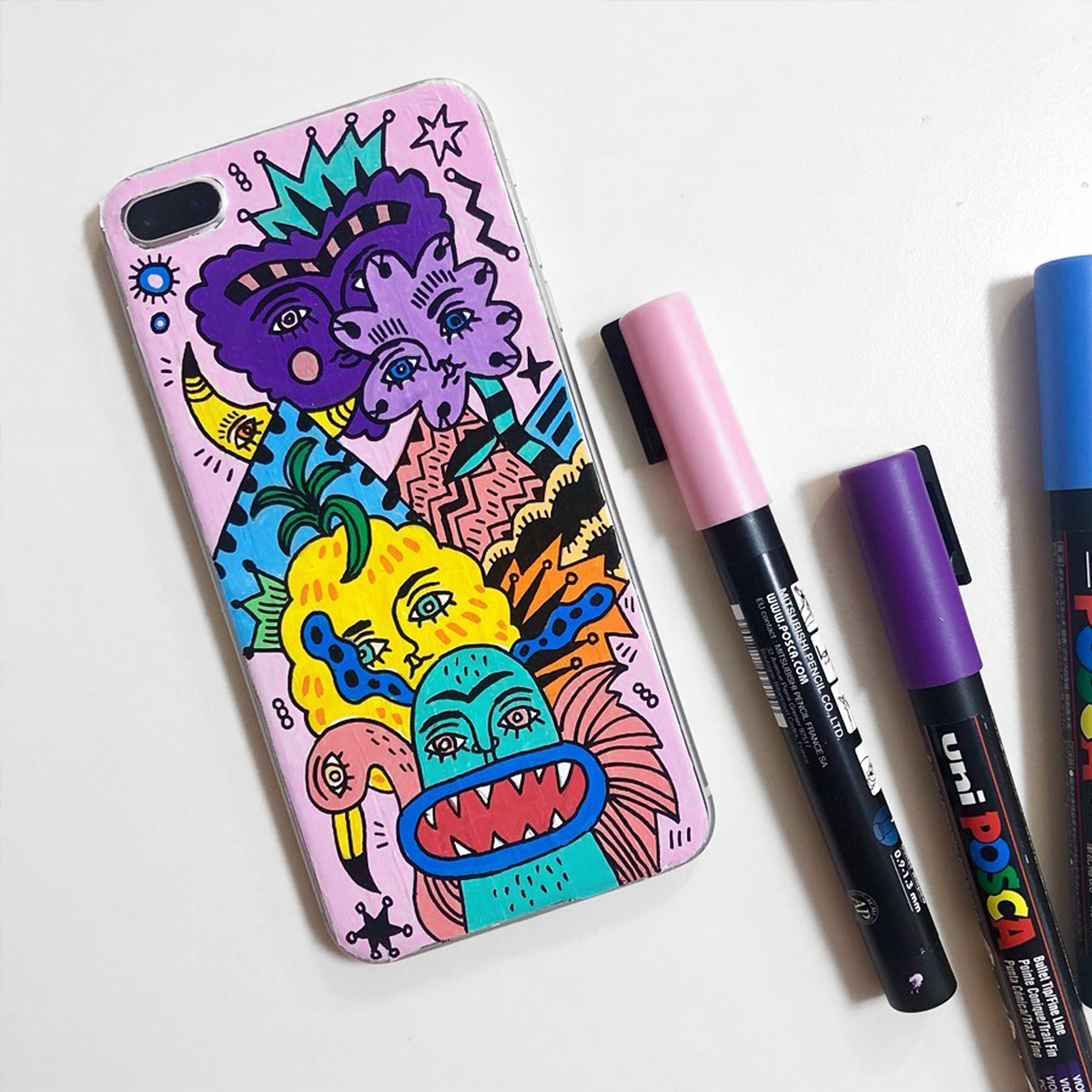 Posca Marker PC-5M, 1,8 - 2,5 mm, Hellgelb (3)