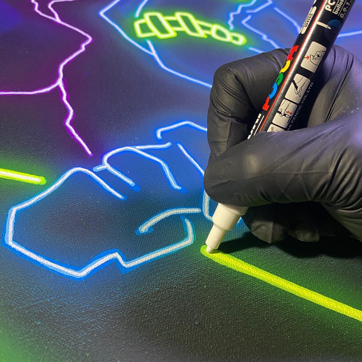 Posca Marker PC-5M, 1,8 - 2,5 mm, Khakigrün