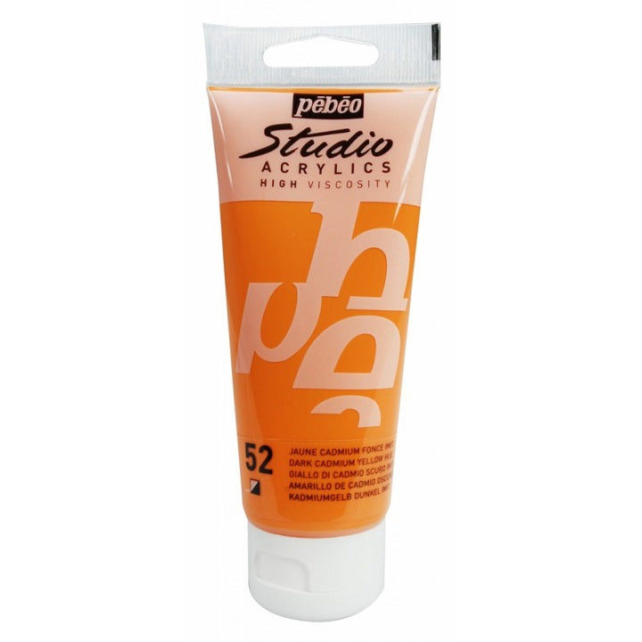 Pebeo Studio Acrylic Acrylfarbe 100 ml – Studio-Acrylfarbe | Azo pink