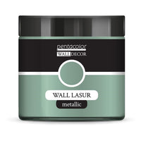 Wall Decor Metallic-Lasur für Wände 500 ml – Zeleno-Silber